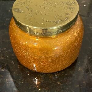 Capri Blue Orange Glass Jar Candle